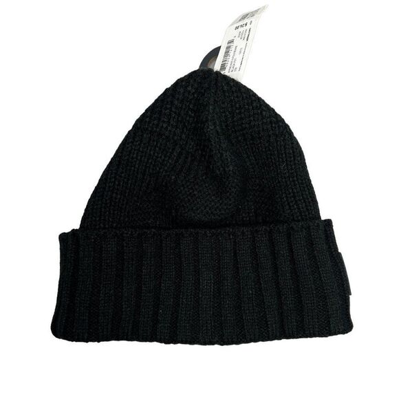 Adidas Winter Stocking Hat Men's Black Pine Knot Fold Beanie - Picture 4 of 9